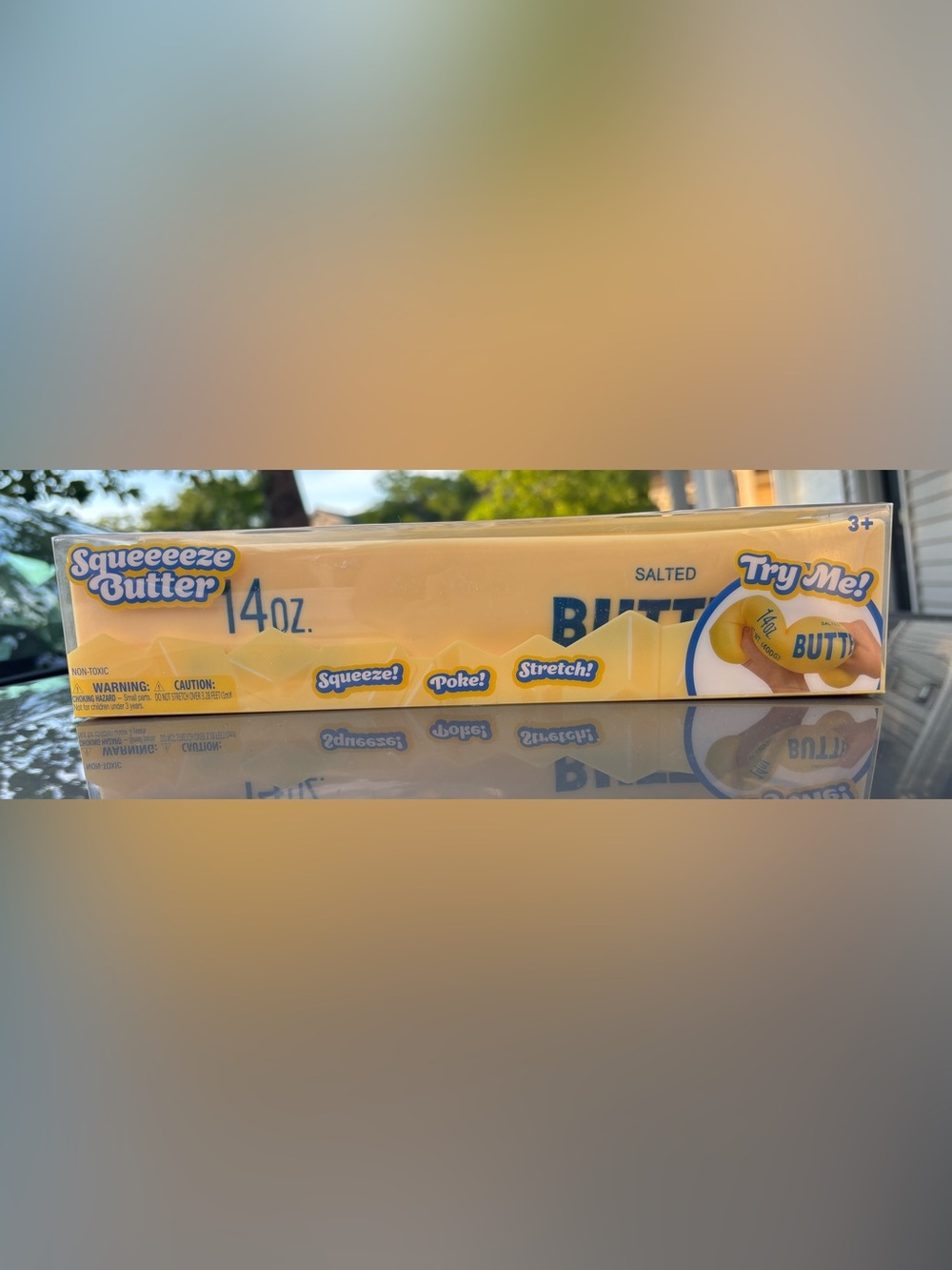 Sunny Days Squeeze JUMBO Butter Squishy Toy